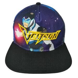 Voltron Legendary Defender 5 Panel Cap Multicolor OS Adjustable Dream Works